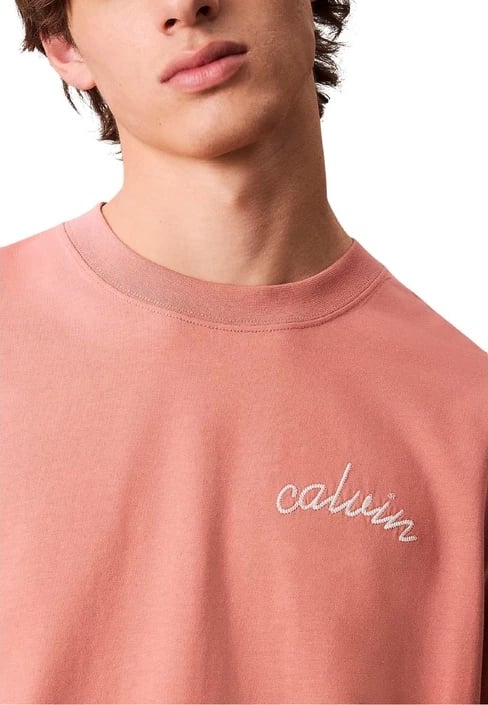 Maicë Calvin Klein Jeans për meshkuj, rozë