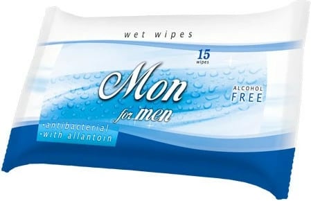 Lecke Wet Wipes Mon For Men Antibacterial
