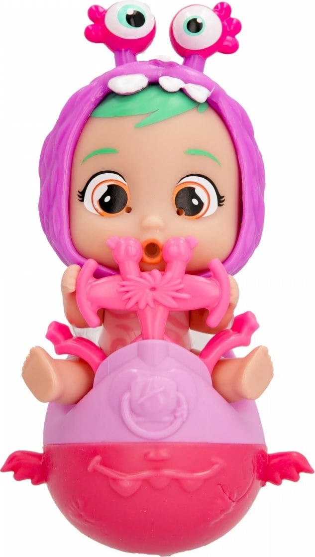 Kukull Cry Babies Stars Jumpy Monsters Bubu, Tm Toys, plastikë, për vajza, pa bateri, vjollcë Kukull Cry Babies Stars Jumpy Monsters Bubu, Tm Toys, plastikë, për vajza, pa bateri, vjollcë