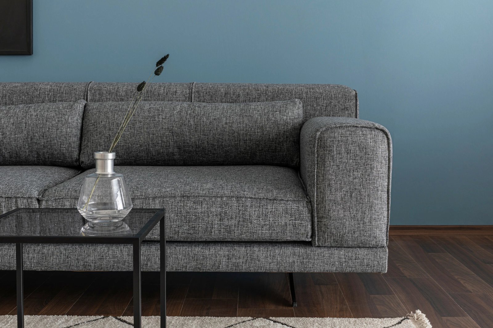 Këndore Atelier del Sofa, Jivago Corner majtas, ngjyrë gri