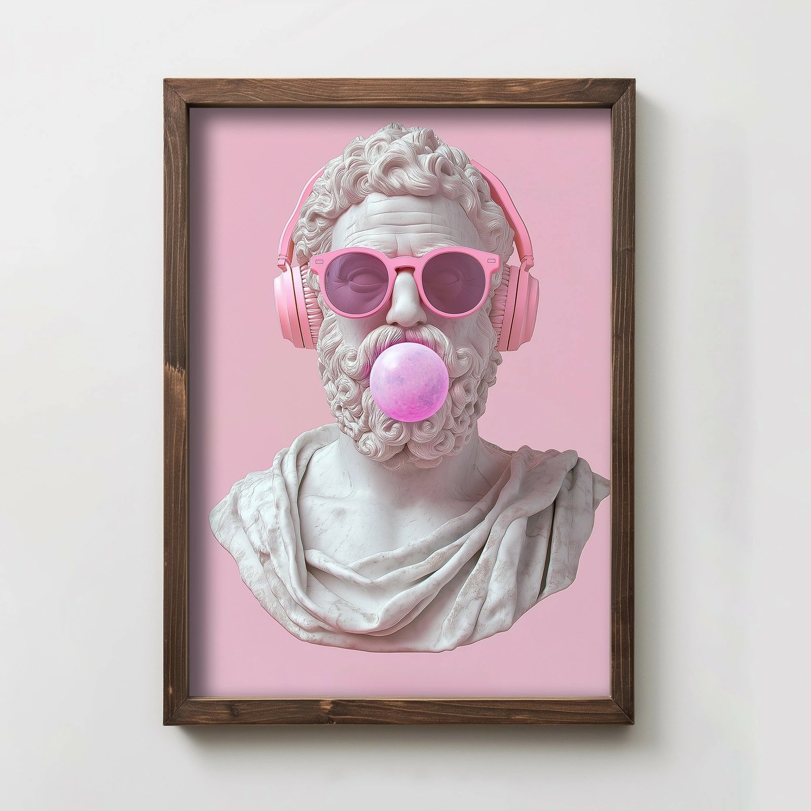 Pikturë dekorative me kornizë MDF, shumëngjyrëshe, TUN056-L