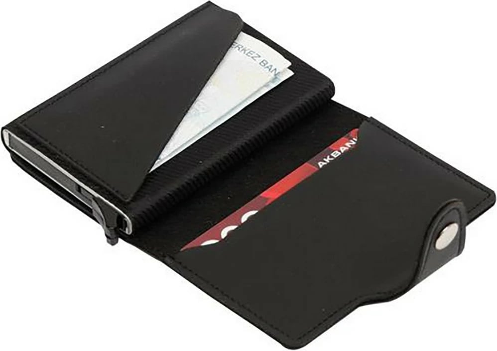 Portofol unisex Zoozie Bags, ngjyrë e zezë, Lyons