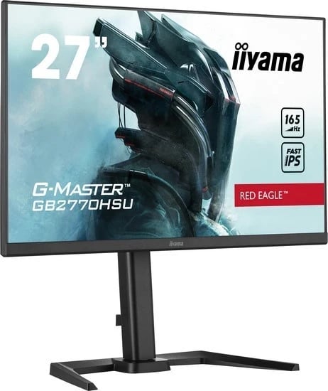 Monitor iiyama G-Master GB2770HSU-B5, 27", Full HD, Pivot, e zezë