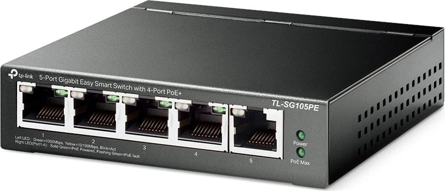 Switchi i menaxhueshëm TP-Link TL-SG105PE