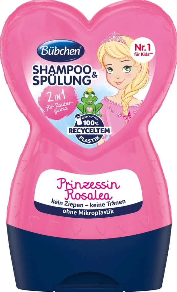 Shampon & balsam për bebe Bubchen  "Princesha Rosalea" - 230ml