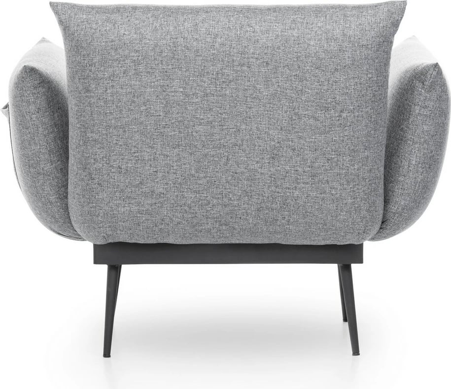 Karrige krahu Jax Solo, ngjyrë gri, Atelier del Sofa