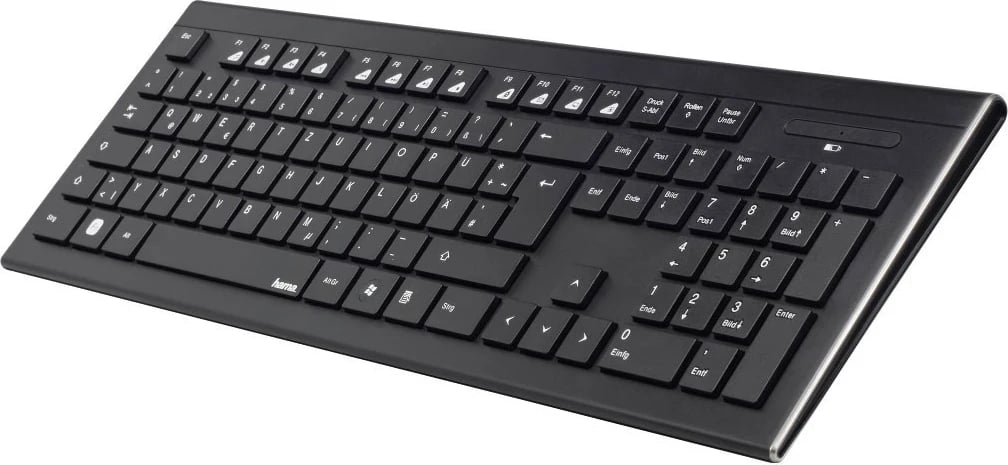 Set i tastierës dhe miut wireless Hama, i zi
