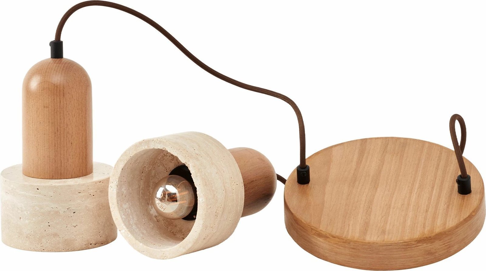 Llambë tavani Opviq, Loer-B, ngjyrë lisi