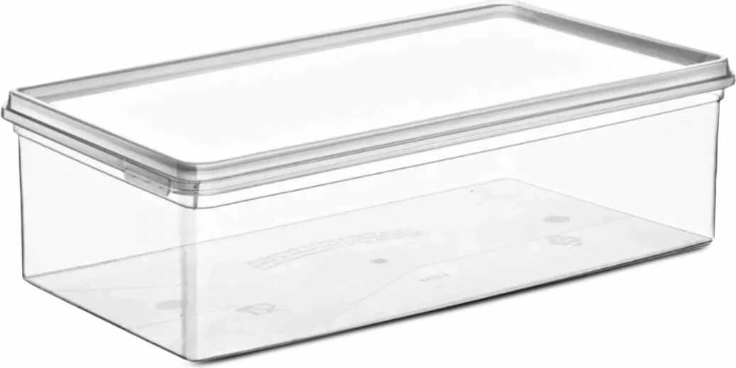 Organizues frigoriferi, transparent, 12 copë, Evila Originals, 13x17.5x5.5cm
