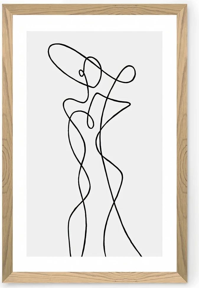 Pikturë dekorative, Wallity, Tekhammdf6, shumëngjyrëshe, 33x48cm