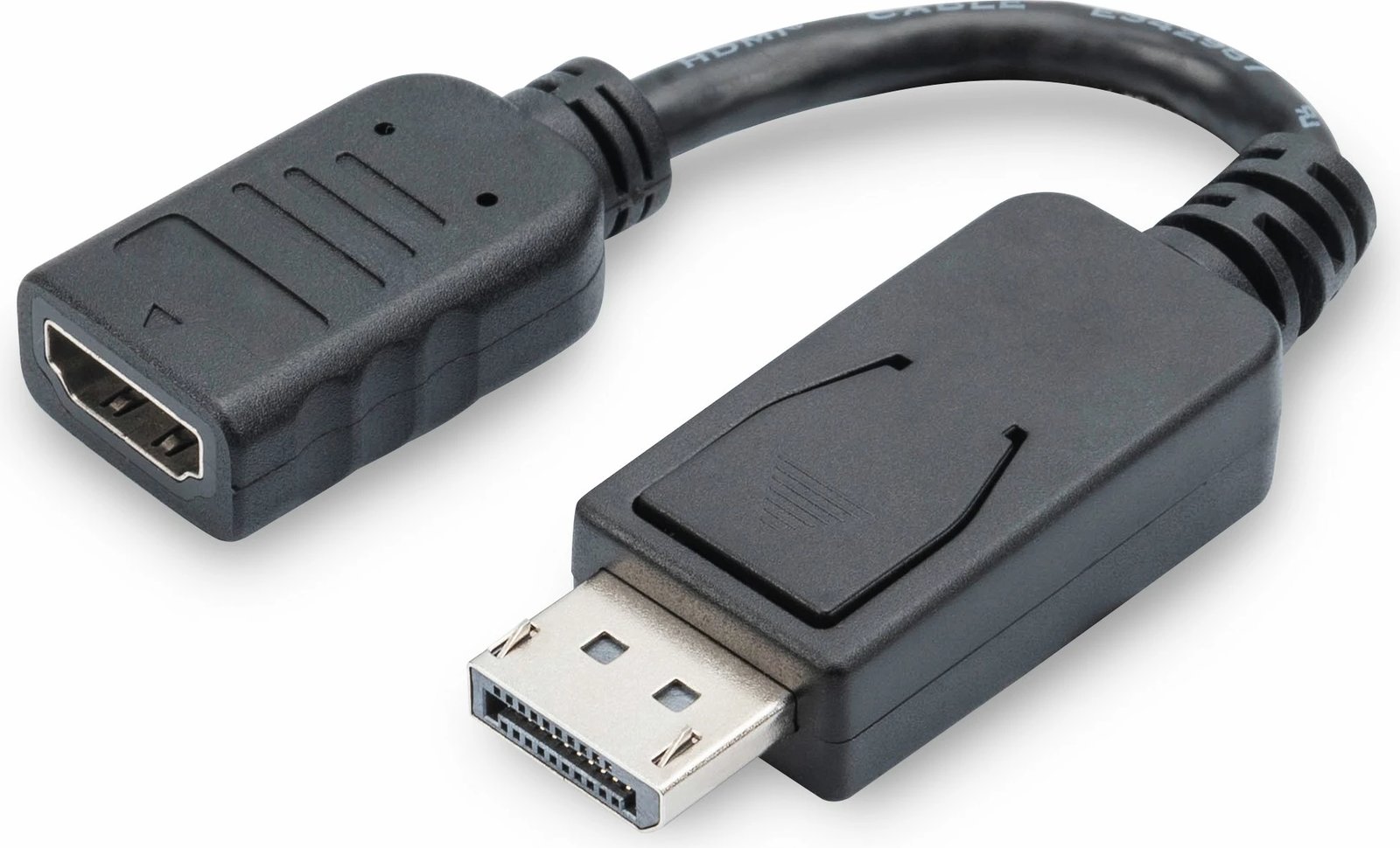 Adapter DisplayPort në HDMI Digitus 0.15m, i zi
