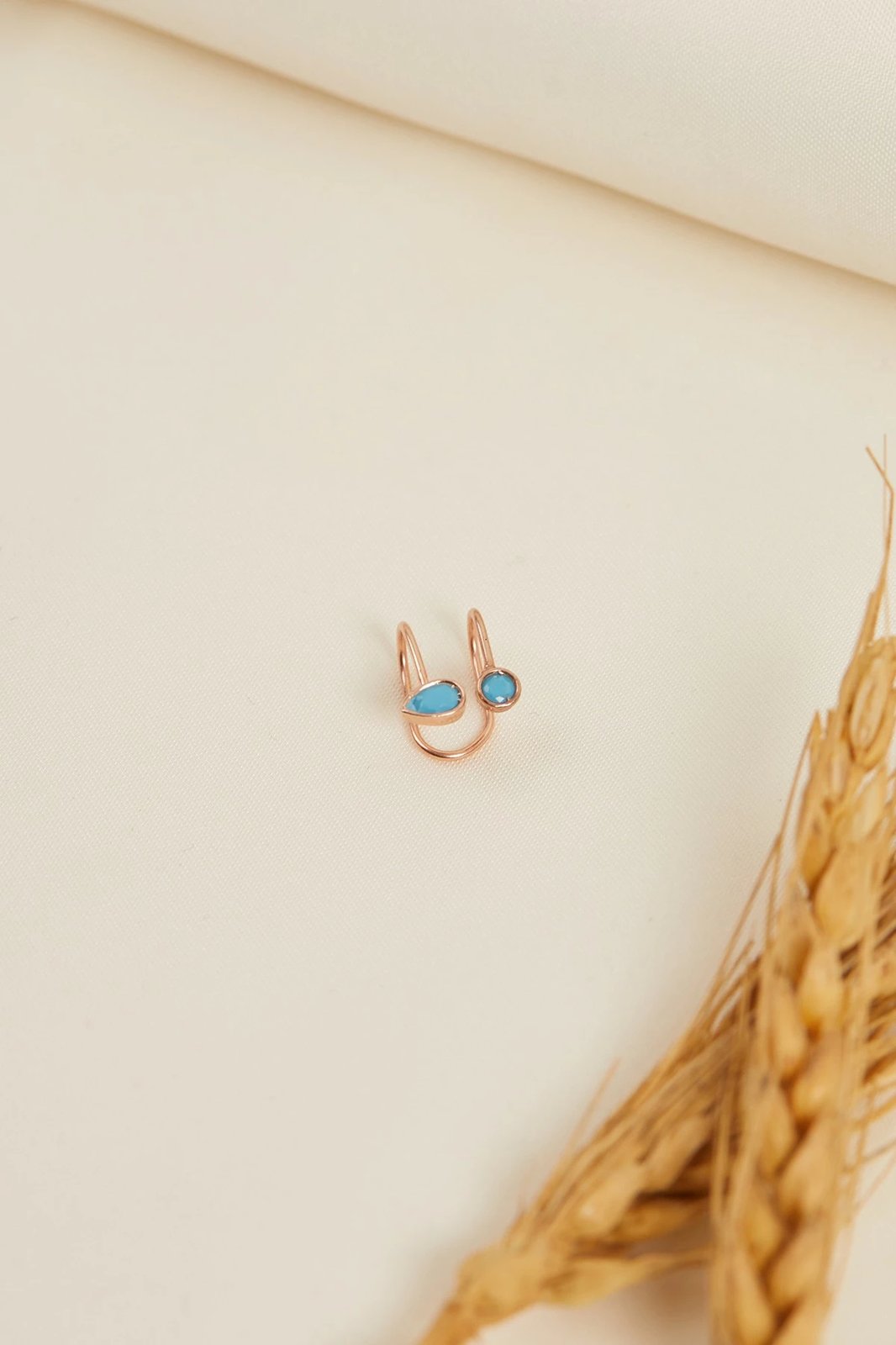 Vathë për kërthizë, argjend 925, ngjyrë rozë, ELKAB92258