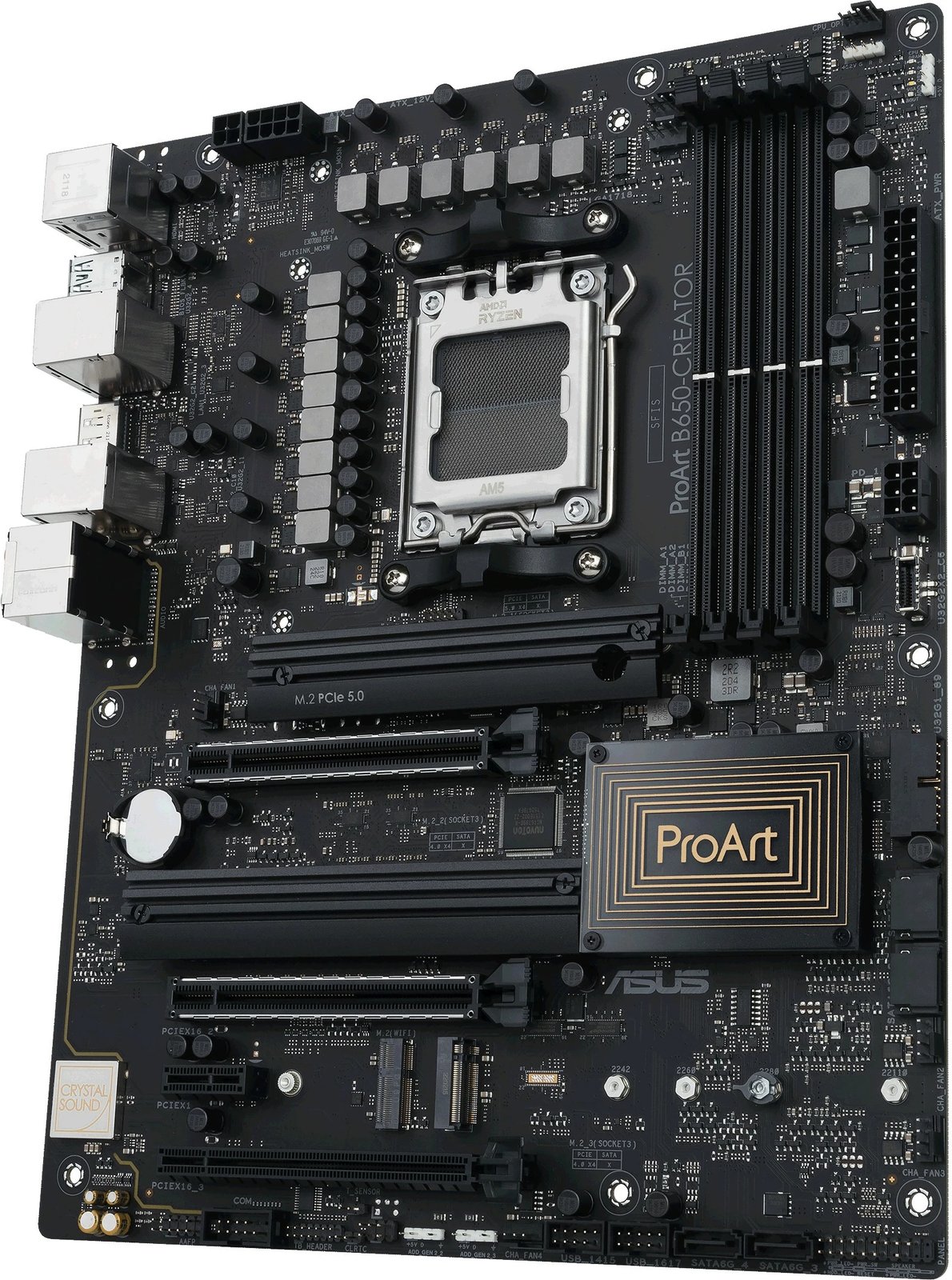 Pllakë amë ASUS ProArt B650-Creator, AMD, Socket AM5, DDR5-SDRAM, 128 GB