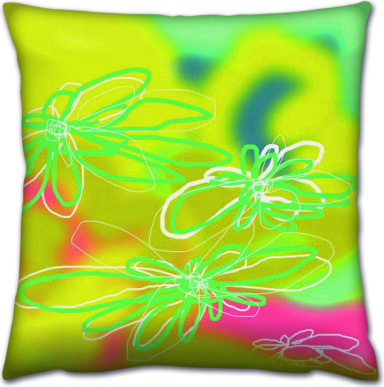 Jastëk dekorativ, shumëngjyrësh, Evila Originals, A14505, 43x43cm