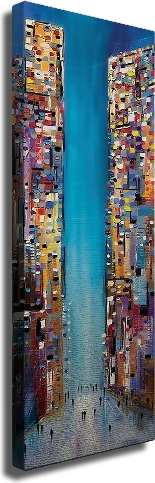 Pikturë dekorative në kanavacë, shumëngjyrëshe, Wallity KNV4440_3080, 30x80cm