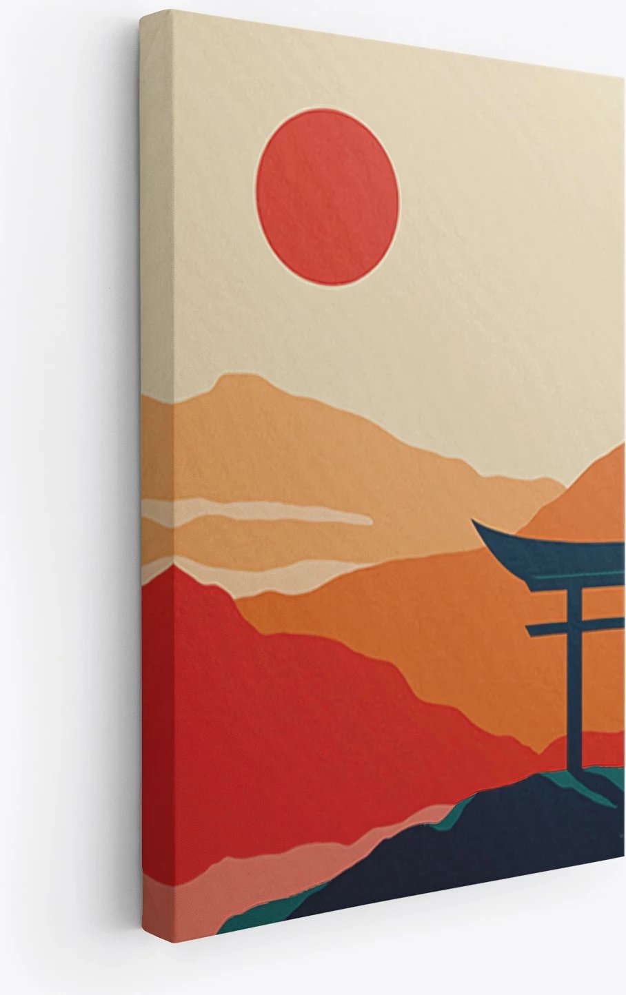 Pikturë dekorative në kanavacë (3 copë), Wallity, Ersycnvs20, 40x60cm