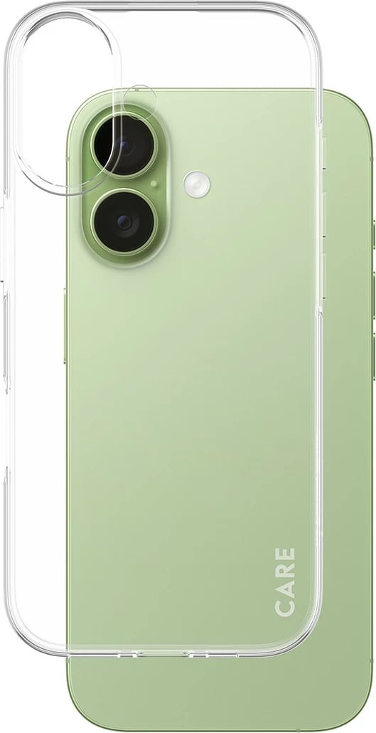 Mbështjellës PanzerGlass CARE fashionable X-Ray Soft Basic për iPhone 17, transparent