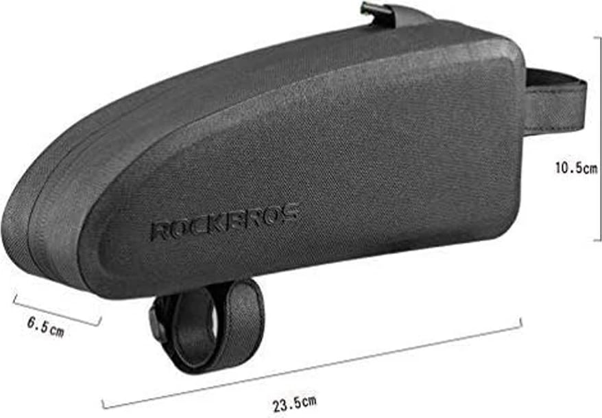 Çantë kornize biçiklete Rockbros AS-019-1, 1.6L, e zezë