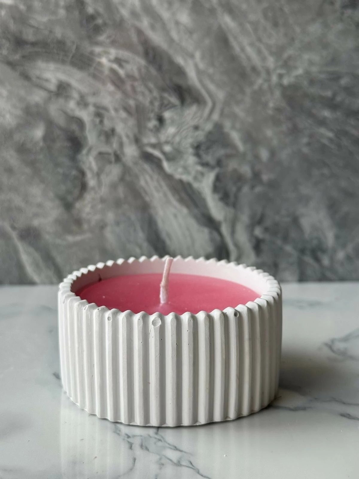 Qiri dekorativ Glamour, ngjyrë e kuqe, Evila Originals, 8x5x8cm