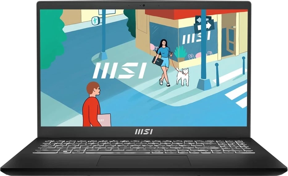 Laptop MSI Modern 15 H C13M-202PL, 15.6", Intel Core i5, 16GB RAM, 512GB SSD, Intel UHD Graphics, i zi