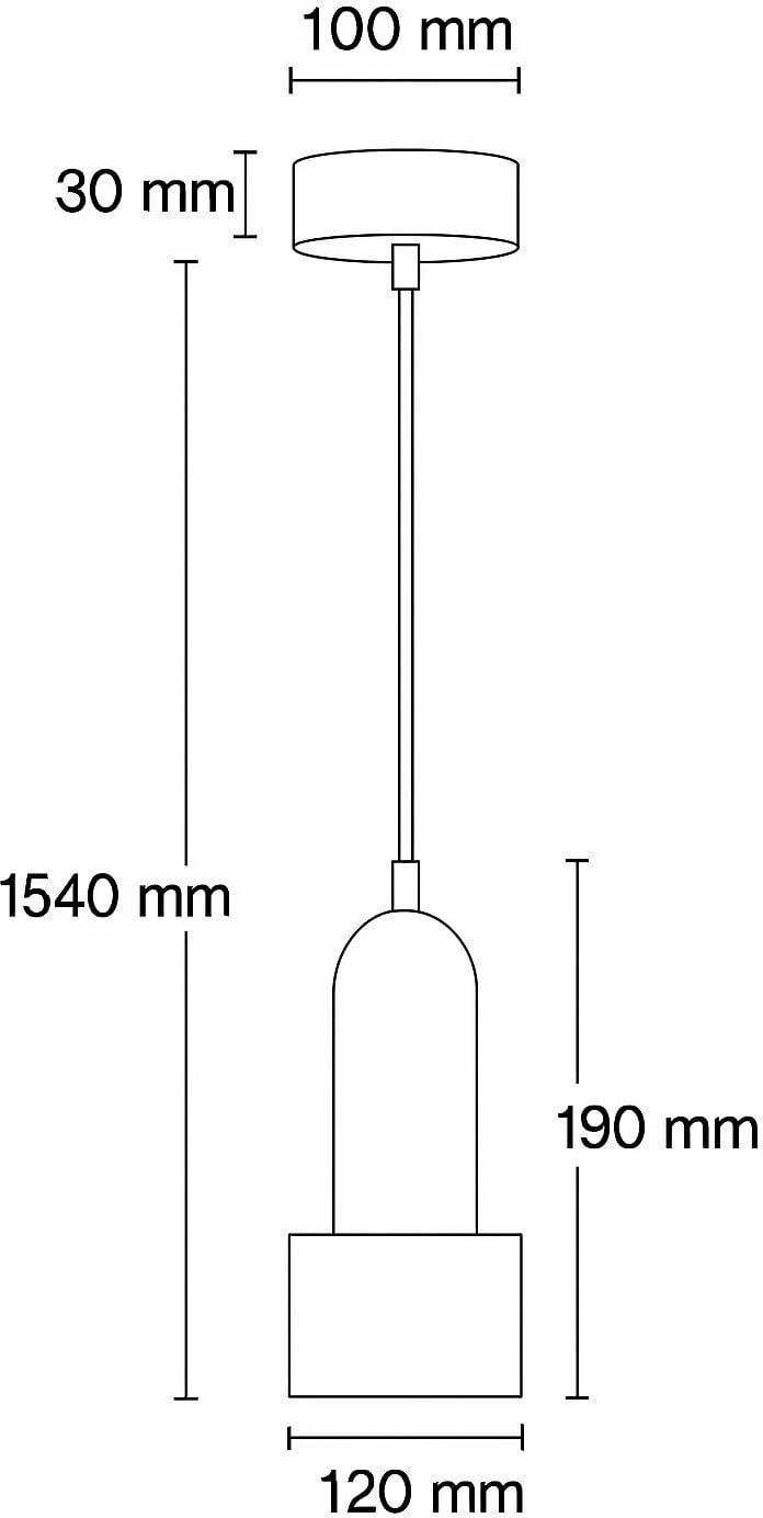 Llambë tavani Opviq, Loer, dru lisi, bezhë