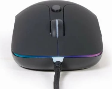 Maus Gembird MUS-UL-02 me ndriçim, 6 butona, USB, i zi