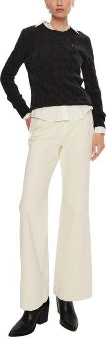 Xhemper Tommy Hilfiger femra, e zezë