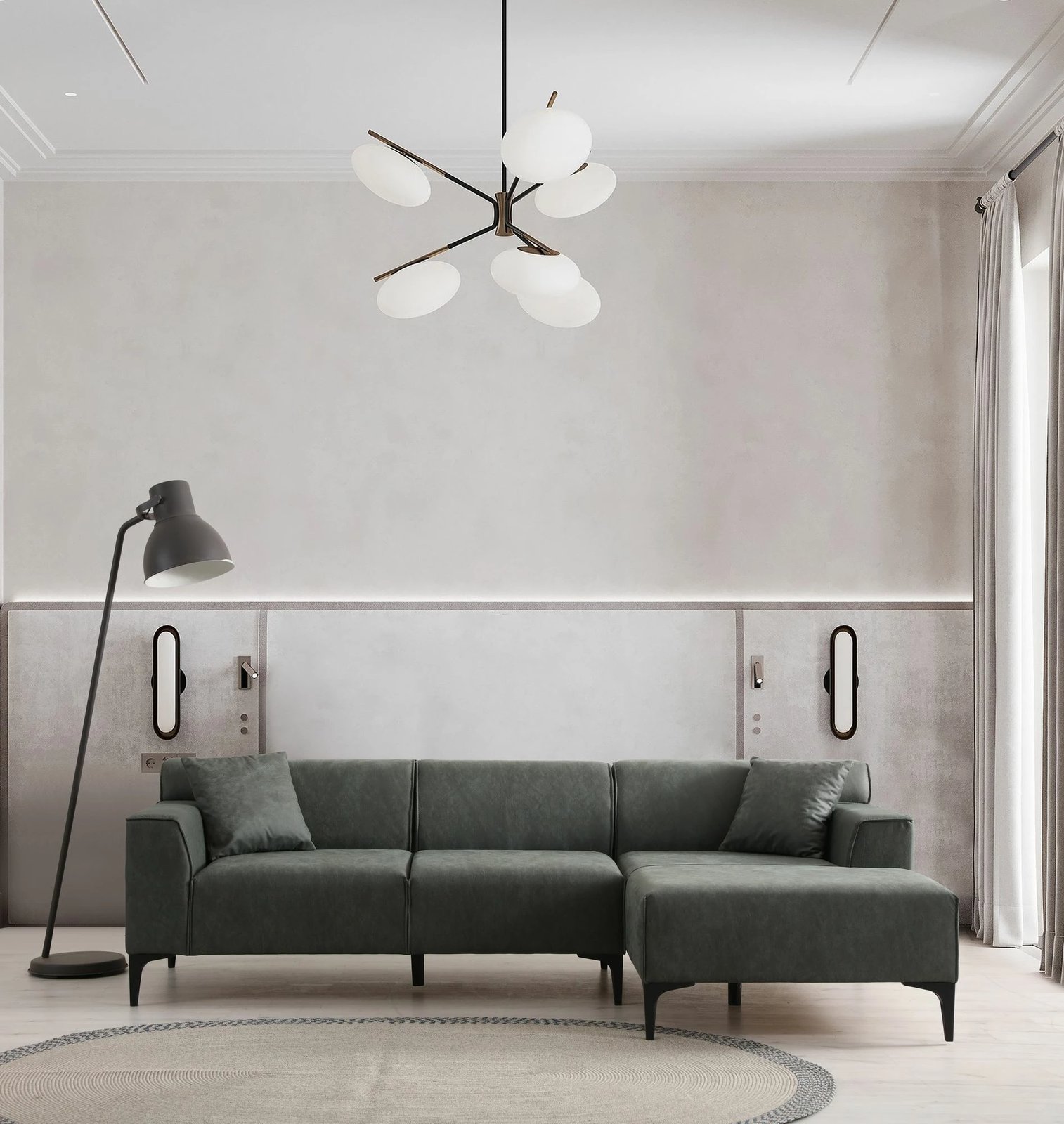 Këndare New Petra R, ngjyrë e gjelbër