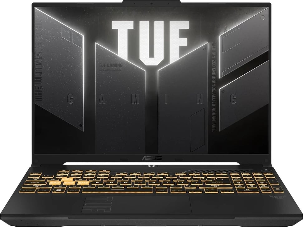 Laptop ASUS TUF Gaming F16 FX607VU-I5165, 16", Intel Core 5 210H, 16 GB RAM, 512 GB SSD, RTX 4050, Mecha Grey