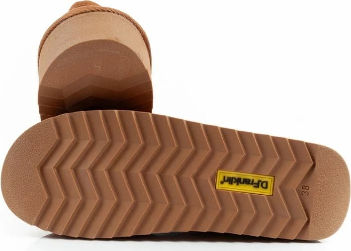 Çizme dimri për femra D.Franklin, kafe