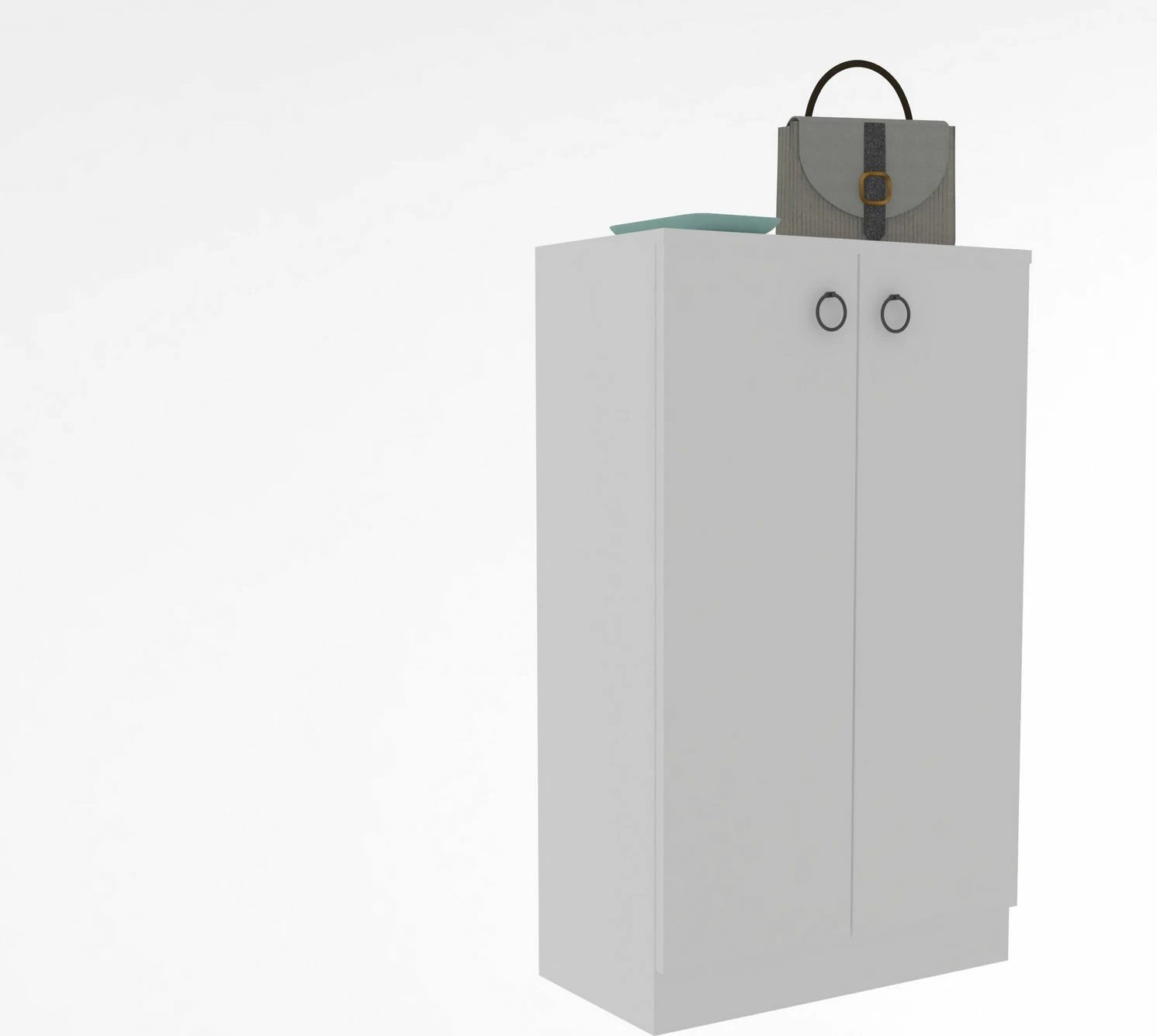 Dollap multifunksional Hanah Home, Defne, i bardhë