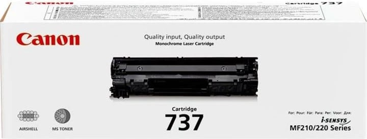 Toner Canon 737 9435B002 ~2400 faqe ISO, për i-SENSYS MF210/220 Series, i zi