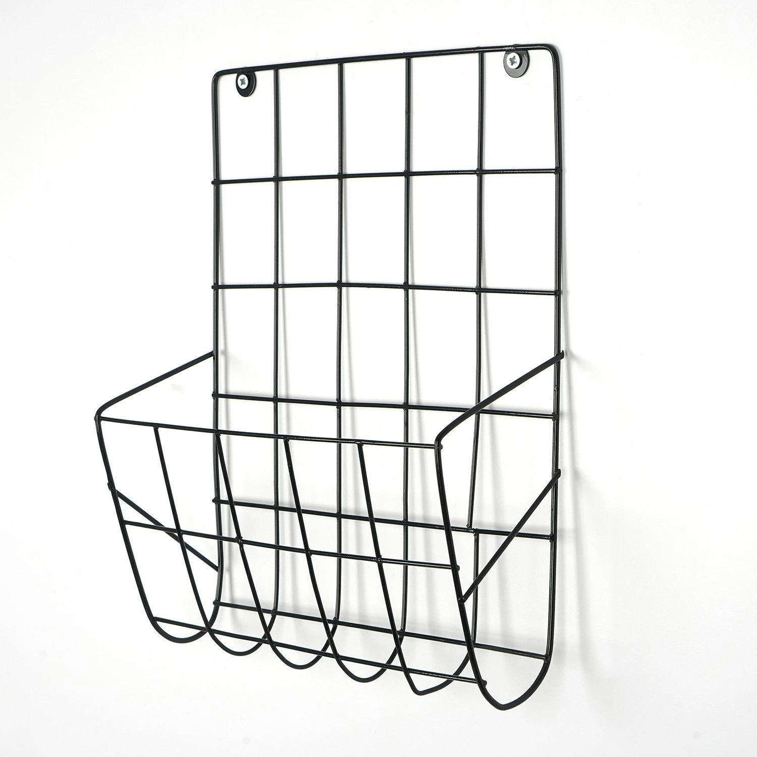 Organizues muri Wallity, WR086, metal i zi, 26x29x10 cm