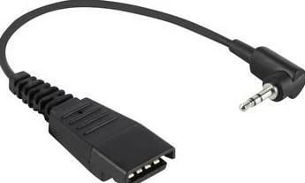 Kabllo Jabra 8800-00-69, QD në 3.5mm, e zezë