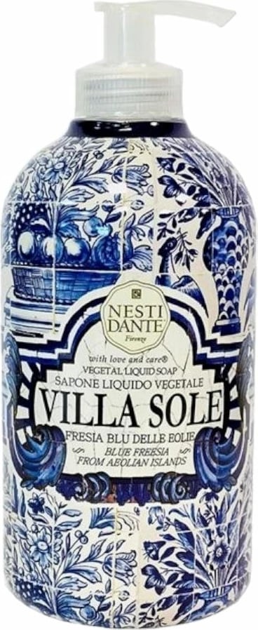 Sapuni i lëngshëm Nesti Dante Villa Sole Fresia Blu Delle Eolie 500ml