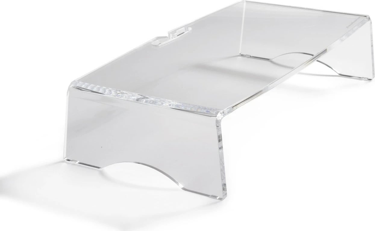 Stendë monitori BakkerElkhuizen Q-riser 90, transparent, për monitor 10-30 inç