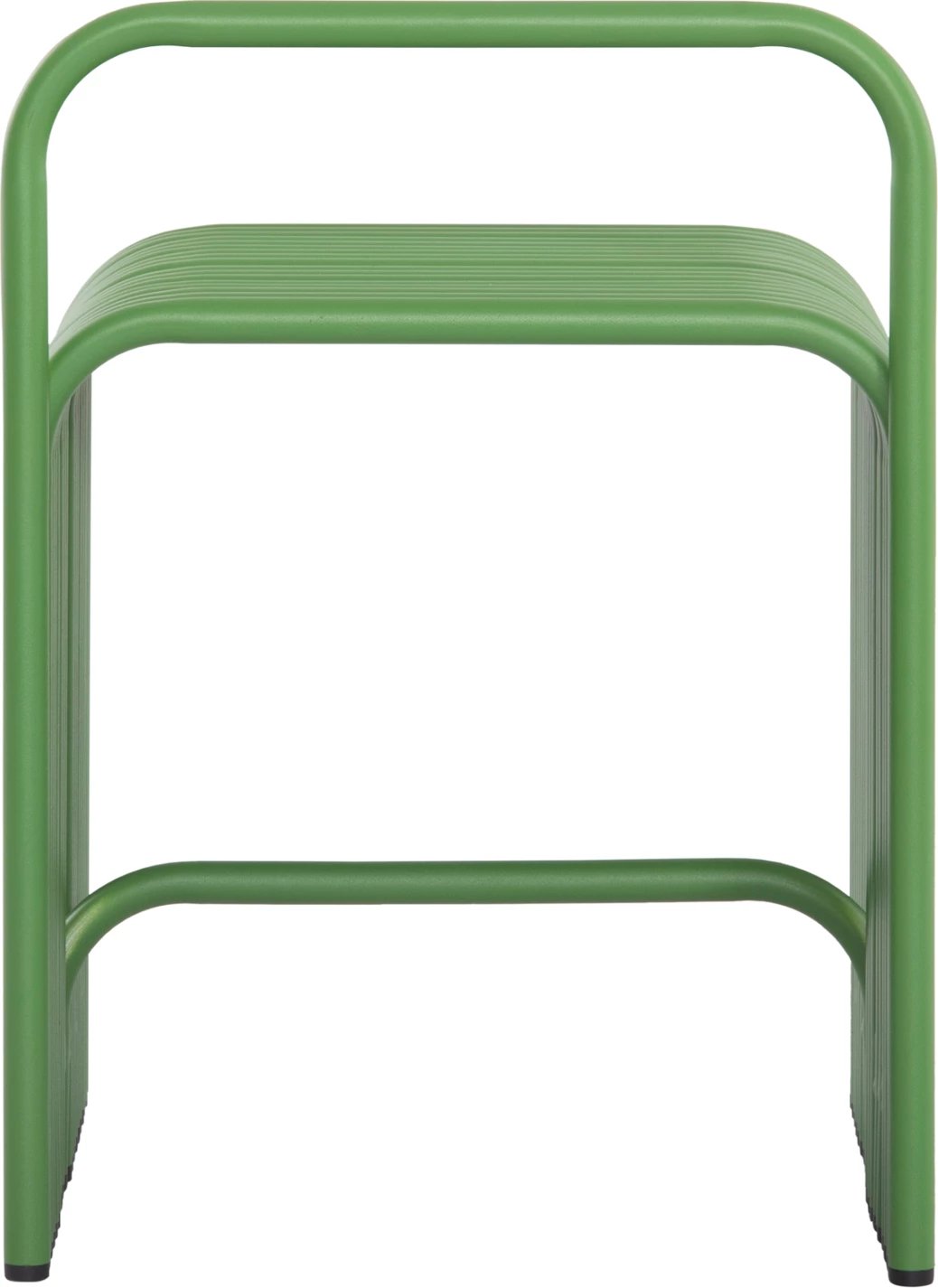 Karrige për bar INTREPID, alumin, ngjyrë e gjelbër, 40x38x55H cm