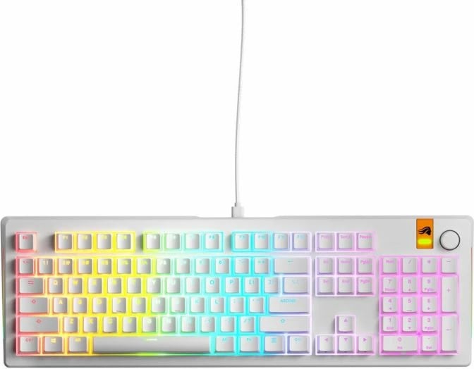 Tastierë gaming Glorious GMMK 3 HE, e bardhë