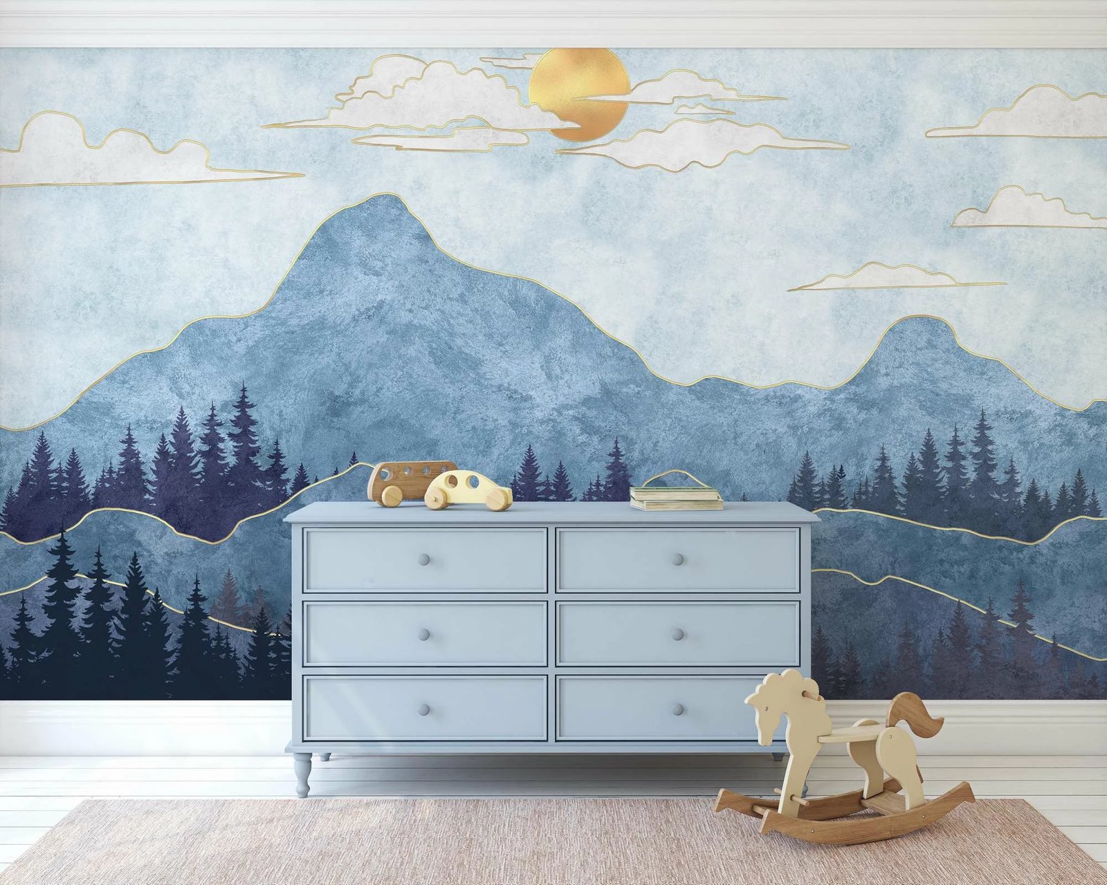 Murale muri Wallity, MDK-00146, 400x270cm