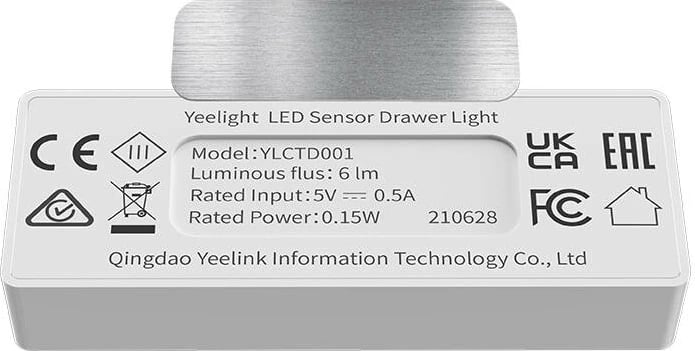 Set drita me sensor për sirtarë Yeelight YLCTD001, 4 copë, e bardhë