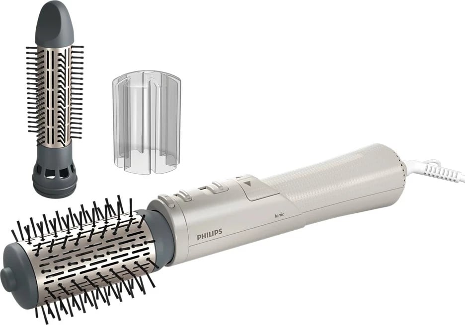 Tharëse dhe kaçurreluese flokësh Philips BHA710/00, 1000 W, 2 aksesorë, Gri/Bardhë