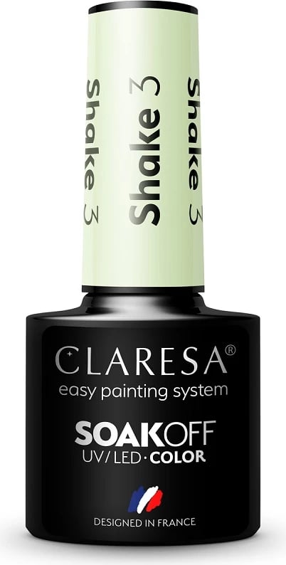 Llak për thonj Claresa Soak Off UV/LED Shake Hybrid 5ml
