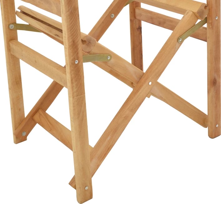 Karrige regjisori, kornizë Kompa, dru ahu, ngjyrë natyrale, 56.5x54x88cm