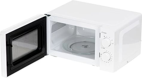 Furrë me mikrovalë, Adler AD 6205, 20 L, 700 W, 5 nivele, defrost, kontroll mekanik, e bardhë