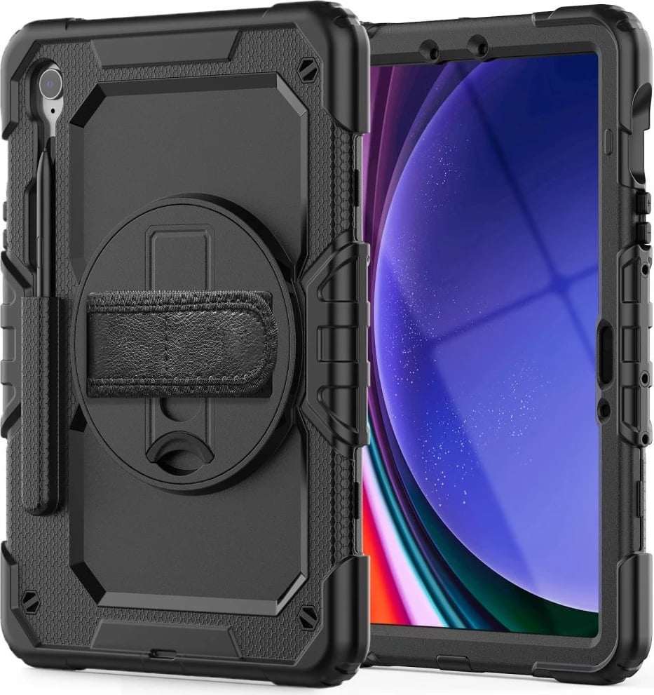 Mbështjellës Tech-Protect Solid360 për Samsung Galaxy Tab S9 FE 10.9" X510/X516B, i zi