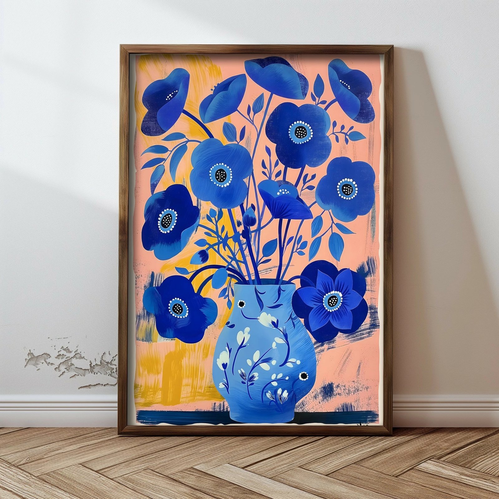 Pikturë dekorative me kornizë MDF, Wallity GE216-L, shumëngjyrëshe