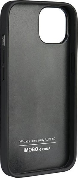 Mbështjellës Audi Genuine Leather për iPhone 11/XR 6.1", lëkurë natyrale, i zi