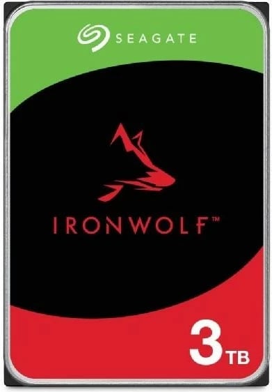 Kasë Seagate IronWolf ST3000VN006, 3TB, 3.5", 256MB