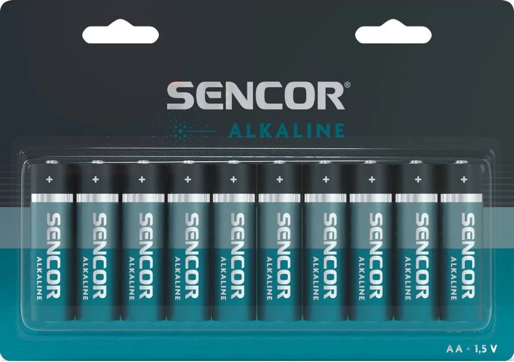 Bateri Sencor SBA LR6 10BP AA Alk, 10 copë