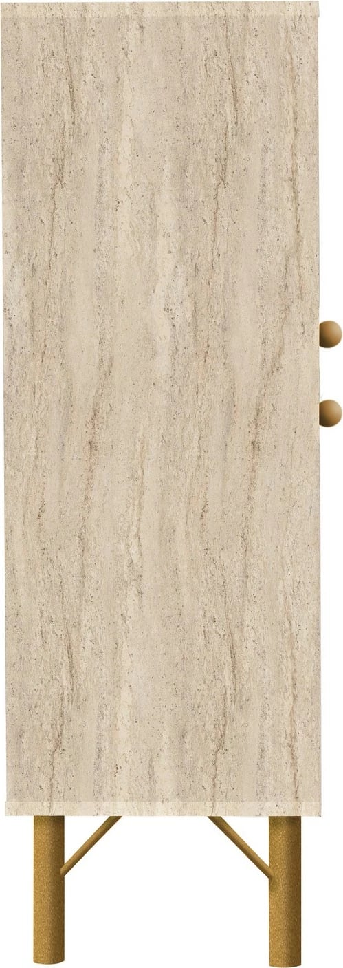 Dollap multifunksional, ngjyrë travertin, Skye Decor, Multilux